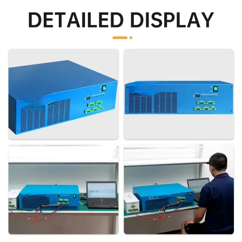 Testador de bateria de lítio de laboratório 100V 10A 20A