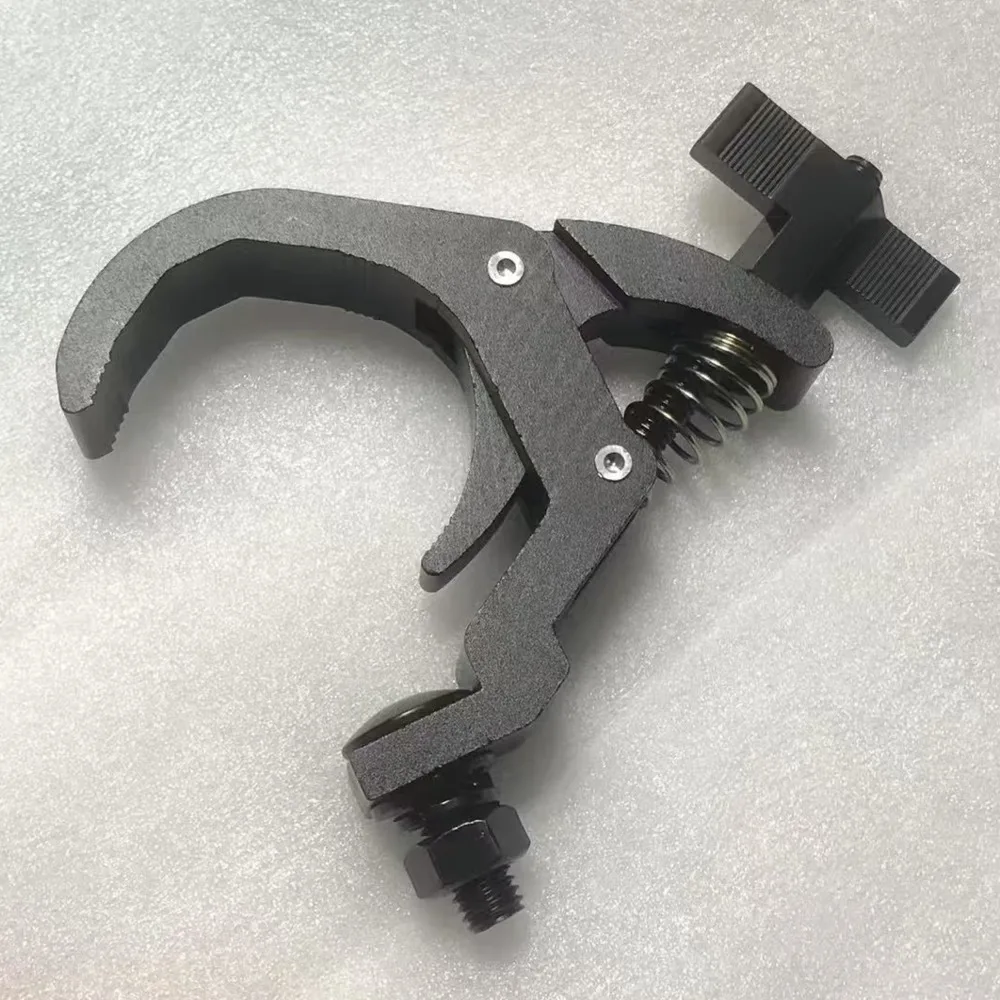 Truss Clamp Durable Heavy Duty Hook Aluminum Alloy Clamp 40-60mm Bracket Stage Lighting Clamp Holder For DJ LED Beam Moving Head