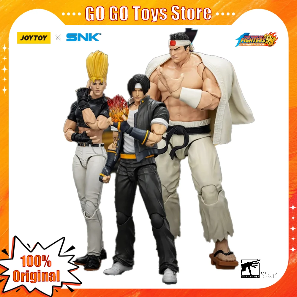 

[Pre-sale] JOYTOY SNK KOF 98UM 1/18 Action Figure Collection Toy Gifts Hero Team Kyo Kusanagi Anime Figurine Joint Movable Model