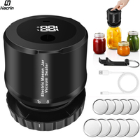 Jar Vacuum Sealer Can Sealing Machine Electric Jar Vacuum Sealer Kit Food Storage Cordless Automatic Jar Vacuum Sealer for Jars