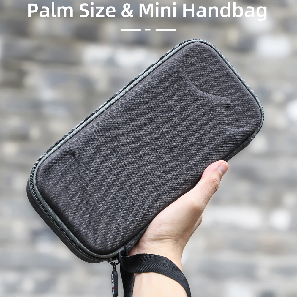 Sunnylife Carrying Case For Insta360 GO 3 Body Bag Portable Storage Bag Action Camera Protection Box For Insta 360 GO 3S Parts