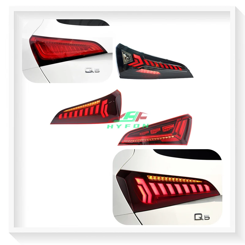 

For Audi Q5 SQ5 RSQ5 2008-2018 Upgrade Full LED Rear Tail Lights LED Reversing Lights LED Brake Lights Plug and Play