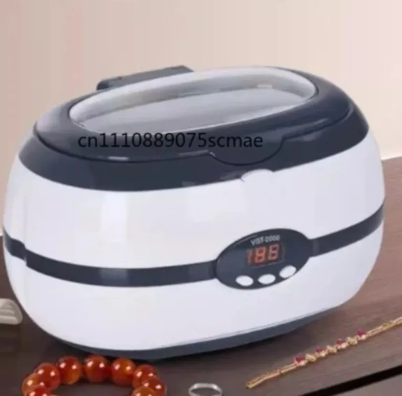 

600ml Ultrasonic Cleaner, Sonic Cleaning Machine for Circuit Board Jewelry Watch Glasses Dental Razor