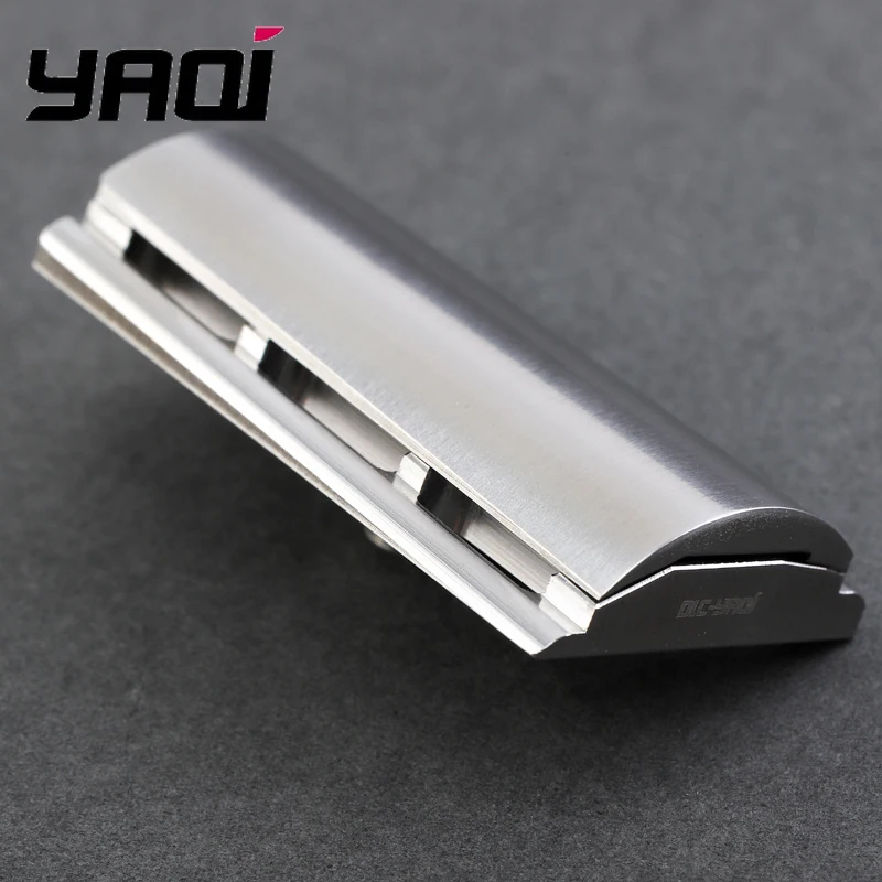 

Yaqi SLOPE 316, наклонная безопасная бритвенная головка из нержавеющей стали для длительного плавного бритья