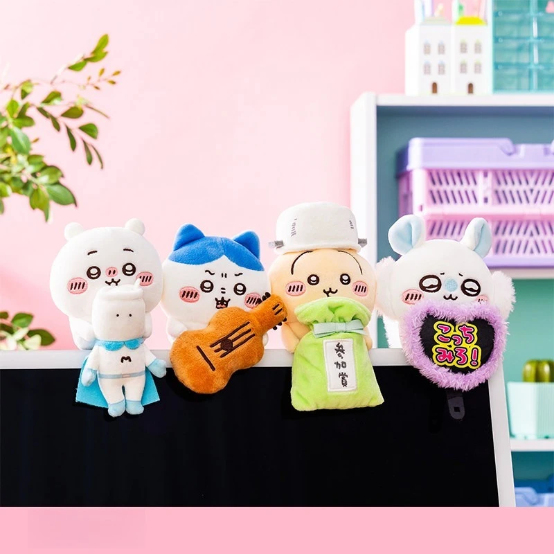 Chiikawa Usagi Kawaii Anime Cartoon Computer Screen Official Authentic Surrounding Doll Pendant Scenery Fashion Boys Girls Gift
