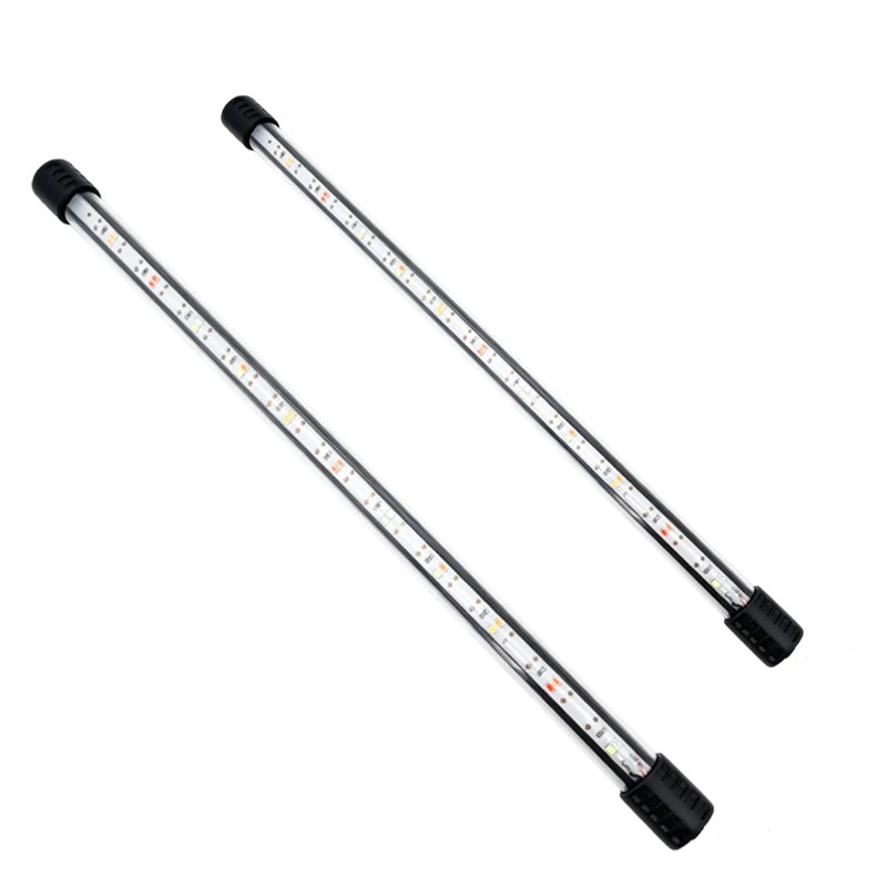 USB-Vollspektrum-Aquarium-LED-Streifenleuchte 18-58cm Wasserdichte Unterwasser-Aquariumlampe für Unterwasserpflanzenwachstum – Detail 2