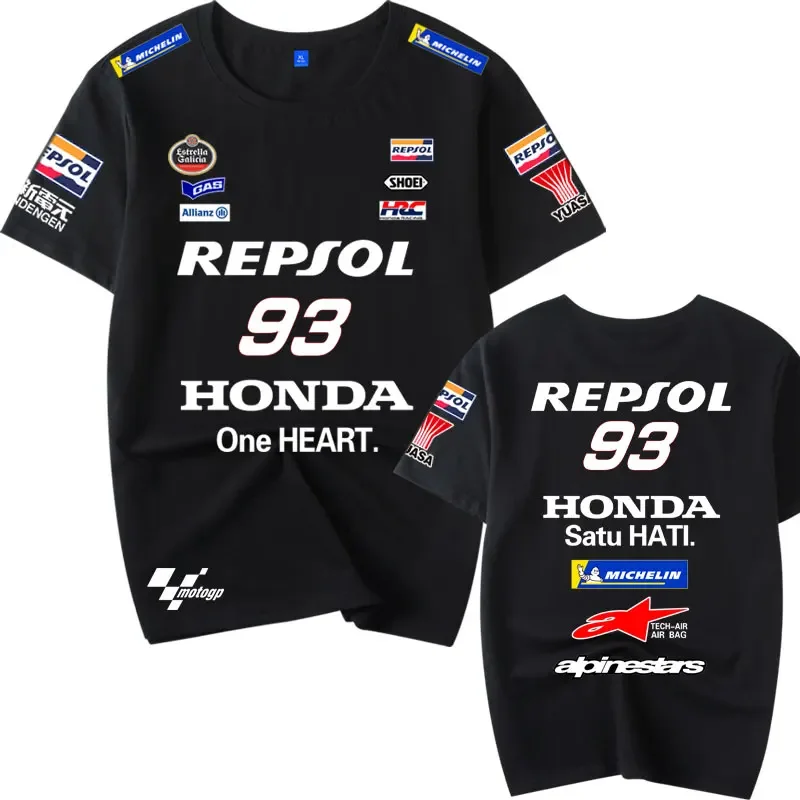 Summer Men's 3D Printed Racing Team Motorcycle Super Bike Off-road T-shirt Men's Fast Drying Breathable Colorless Jersey