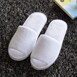 Winter Fashion Flat Slipper Soft Warm Comfort Coral Fleece Slippers Casual Home Hospitality Slippers Flip Flops Guests Slippers