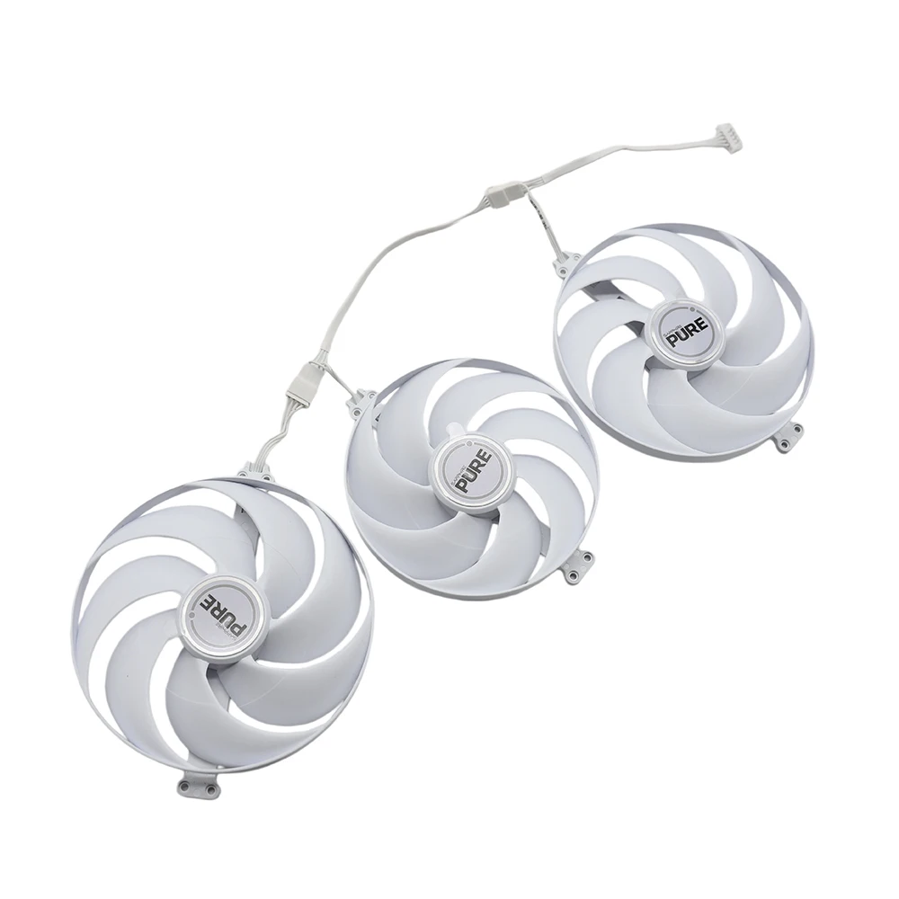 CF1015U12D CF9015U12D For Sapphire Radeon RX 9070 GRE 9070XT PURE Video Card Fan RX9070 Graphics Card Replacement Fan