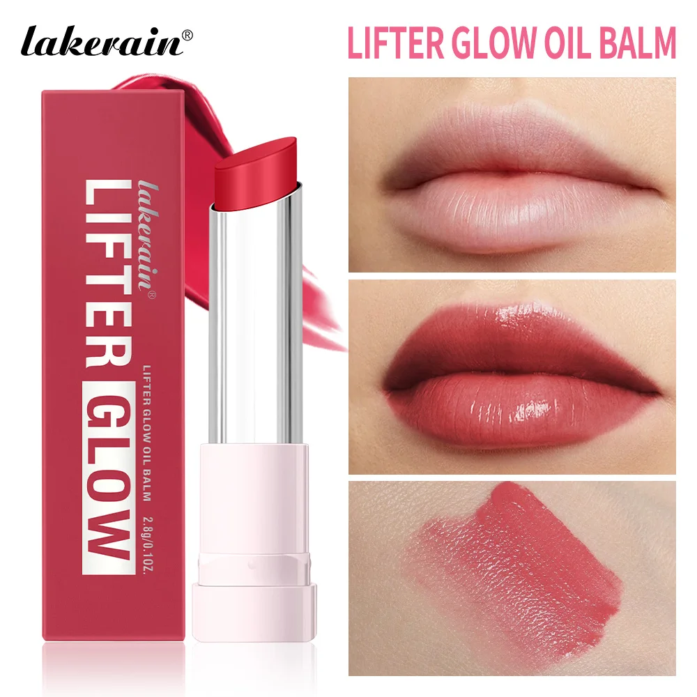 

Lakerain Glow Lip Oil Balm Smooth-melt Softness Texture Daily Care Long Lasting Nourishing Moisturizing Natural Makeup Lip Balm
