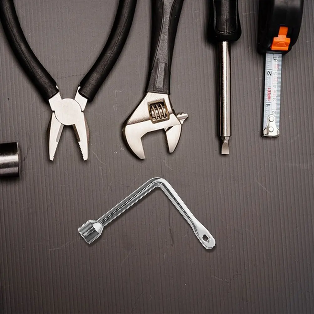 3pcs Triangle Spanner Key Zinc Alloy Multifunctional Utility Tool For Elevator Door Water Meter Valve Universal Socket Wrench