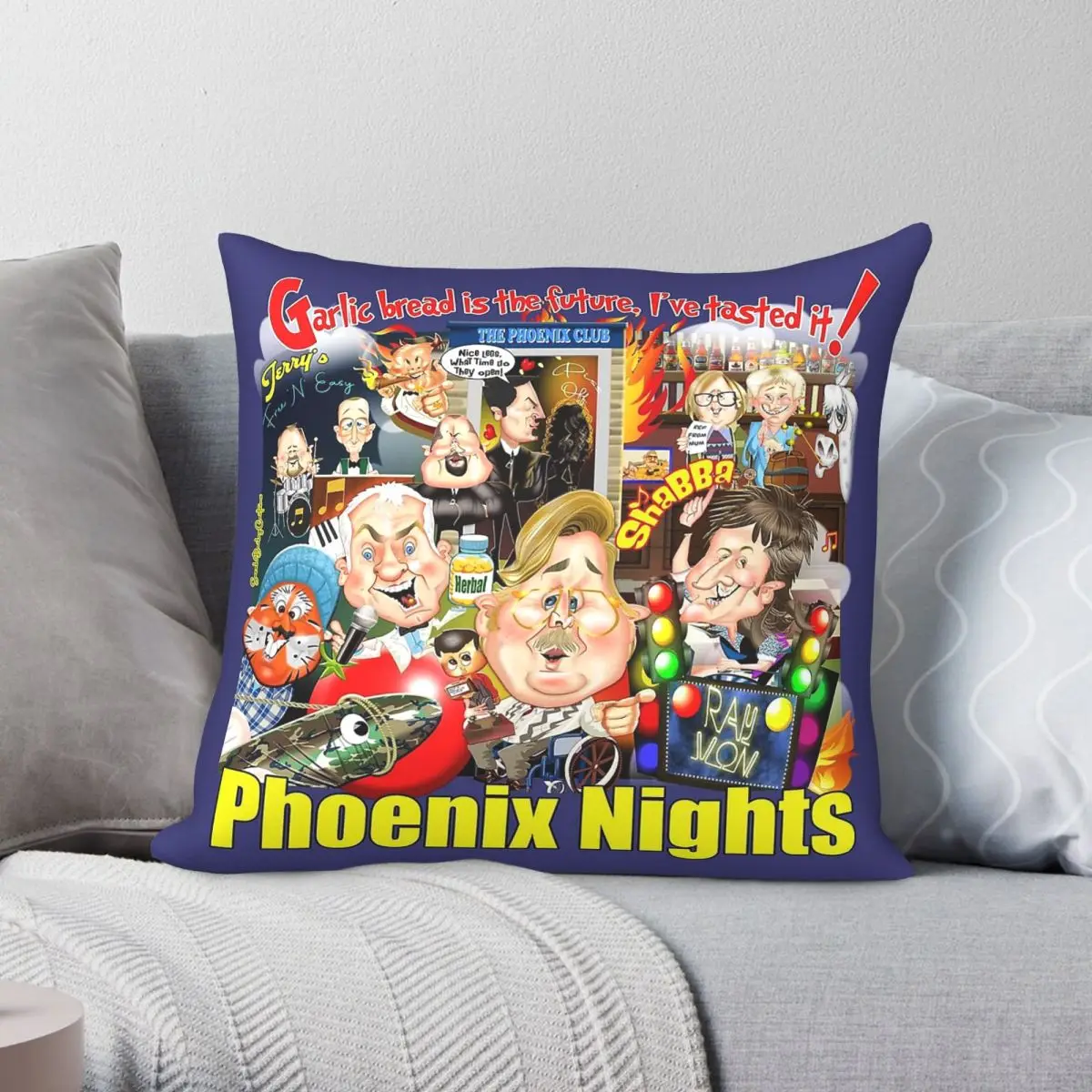 Phoenix Club Peter Kay Square Pillowcase Polyester Linen Velvet Creative Decor Throw Pillow Case Cushion Cover Wholesale 45x45