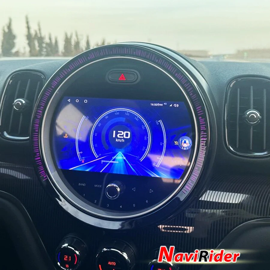 9inch Android Screen For Mini Cooper Countryman F60 2017-2025 Car Radio Carplay GPS Navigation Multimedia Video Stereo Head Unit