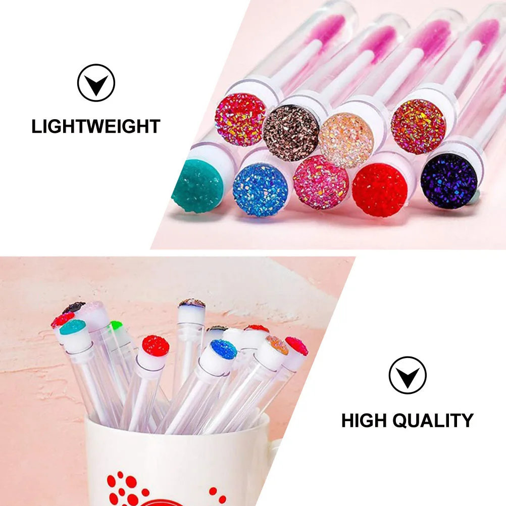 20 szt. Tubek na szczoteczki do rzęs Wysokiej jakości butelki na tusz do rzęs Lekkie narzędzia do makijażu Odpowiednie do stosowania codziennego z esencją do rzęs i brwi