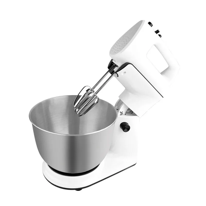 Electric Mixer Machine Multifunctional Food Blender Kitchen  With Stand Stainless Steel Dough Hooks Beaters 5 Speed