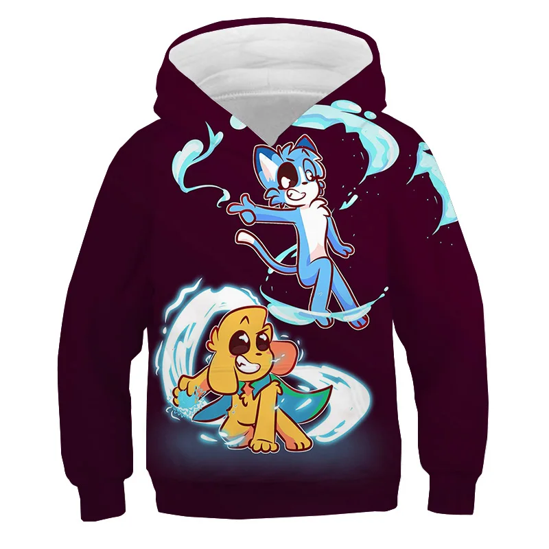 Sweatshirts for Boy Girl Mikecrack Casual Hoodies Compadrete Cartoon 3D Print Hoodie Child Fashion O Neck Hoodied Women Men Y2k