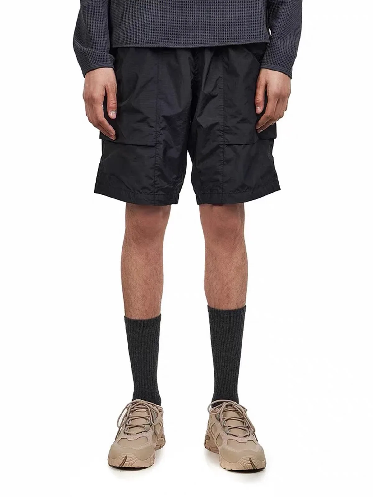 RIPSTOP Outdoor anti-tear drawstring large pocket summer lightweight tooling shorts