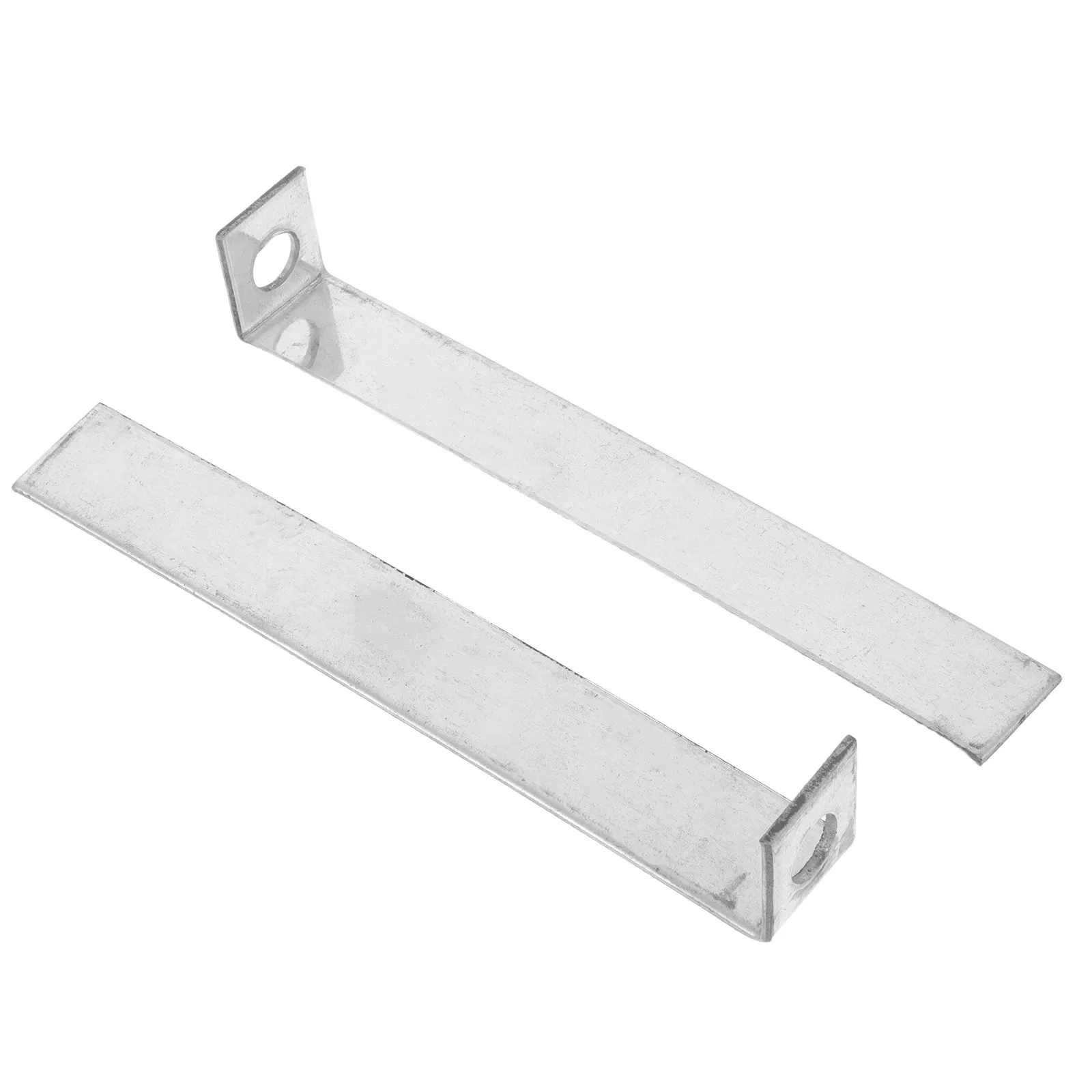 2 Peças Conector de Corrimão Reforçado para Escadas Internas, Suporte Plano Ajustável para Degraus Angulares, Ferragem de Apoio para Corrimão