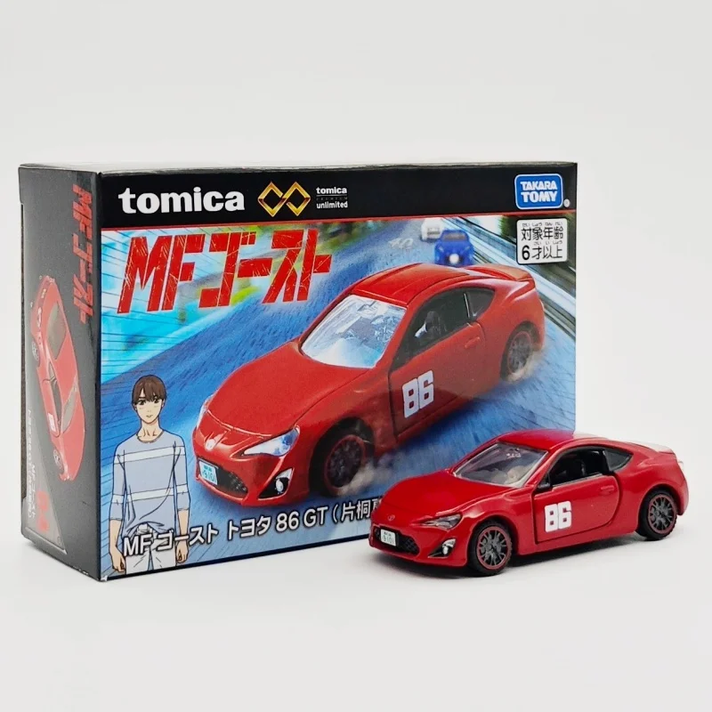 

TOMICA Premium Unlimited 04 Toyota 86GT - Initial D MF Ghost Katagiri Natsuki | 1:64 Alloy Diecast Car Model Collecting toys