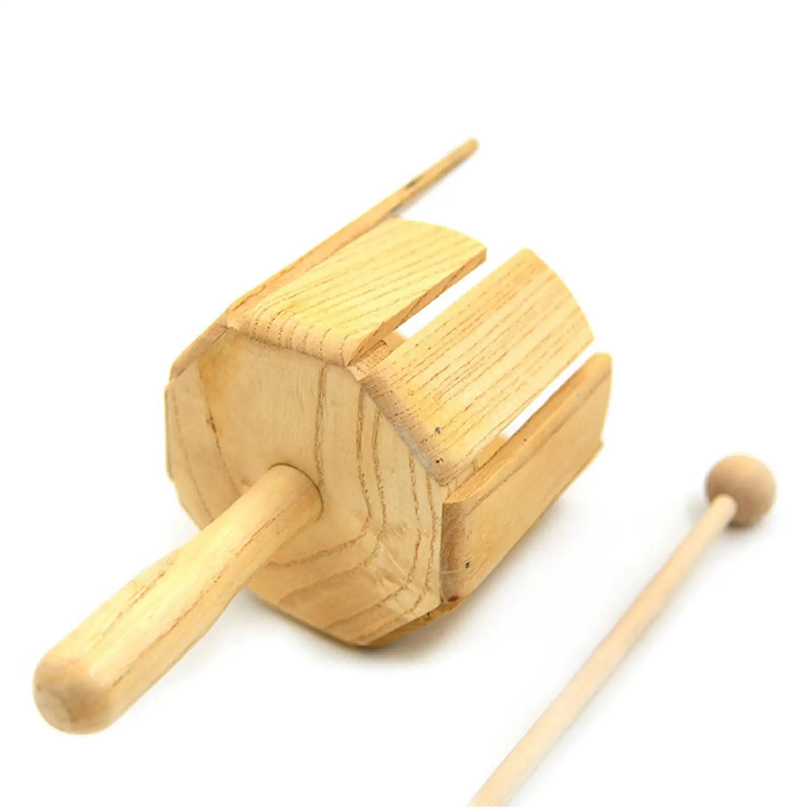 Sound Tube Percussion Toy Wood Sounder with Mallet Learning Fine Motor Skill Kids Musical Instruments for Event Music Lessons