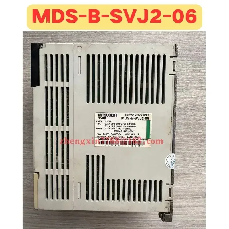 Used Drive MDS-B-SVJ2-06 MDS B SVJ2 06 Normal Function Tested OK