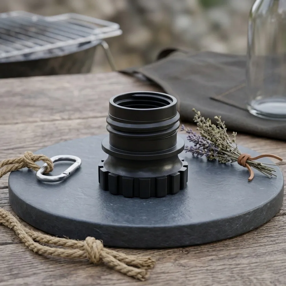 Bottle Adapter for Sparkling Water Systems Designed to Fit 0.7L Glass Bottles ABS Material Compact Storage Friendly