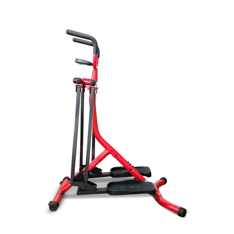 Foldable 2 in 1 Elliptical Trainer Space Walking Stepper Indoor Home Low Impact Fitness Equipment for Seniors Elderly Workout