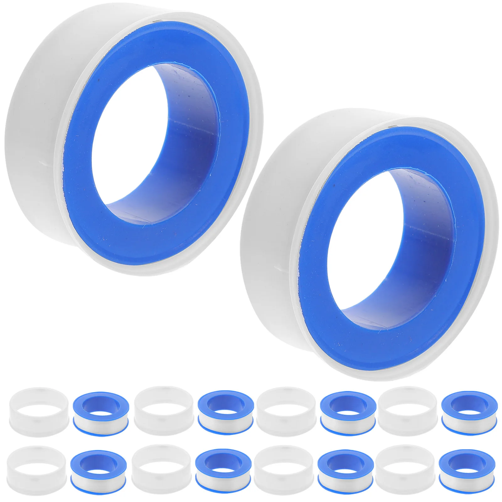 

10pcs PTFE Strips White Duct Tape For Outdoor Use Shell 10M Pipe Repair Leak Proof Duct Tape Water Gas Sealant