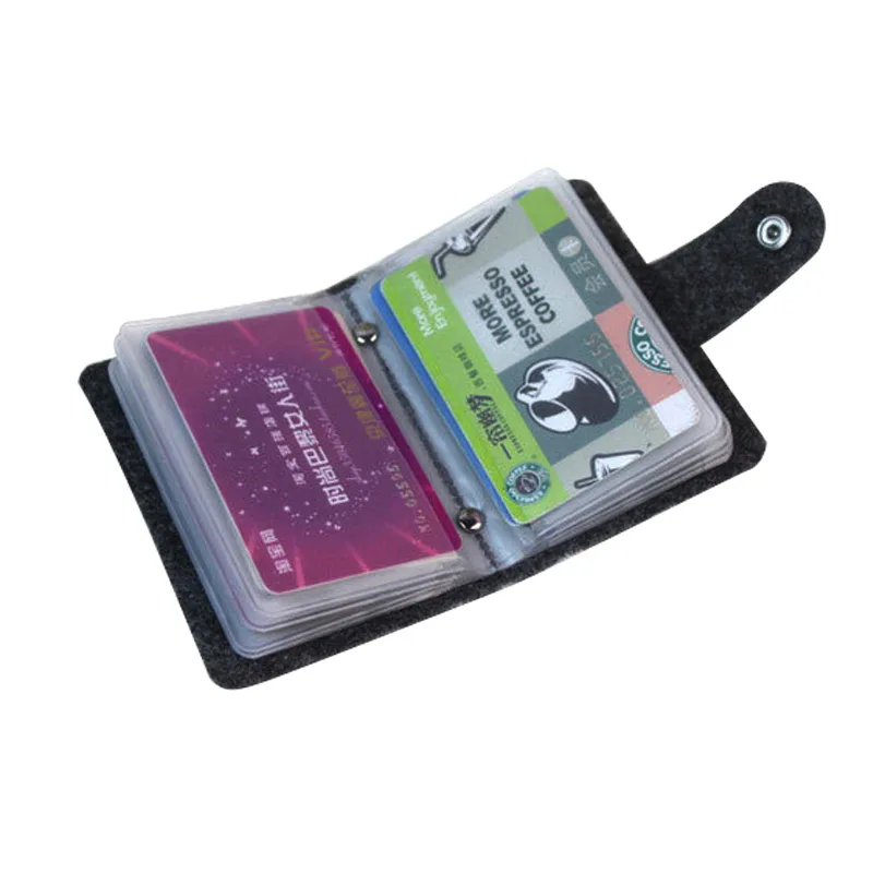 Fashion Accessories Unisex Women Men Vintage Pouch ID Credit Card Wallet Cash Holder Organizer Case Box Pocket