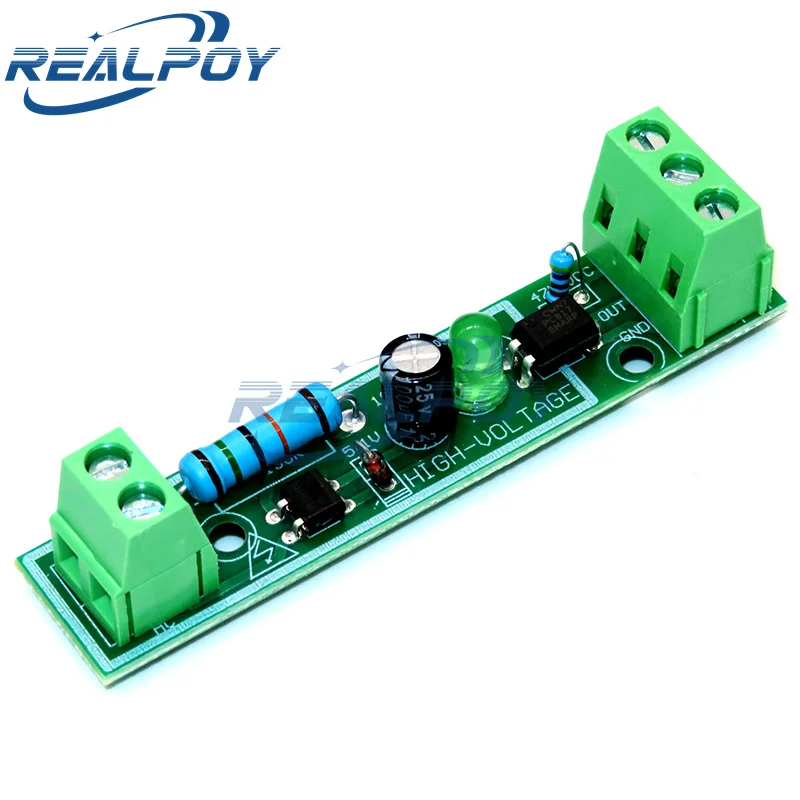 1 3 8 Bit AC 220V Optocoupler Isolation Module Voltage Detect Board Adaptive 3-5V For PLC Isolamento Fotoaccoppiatore Module