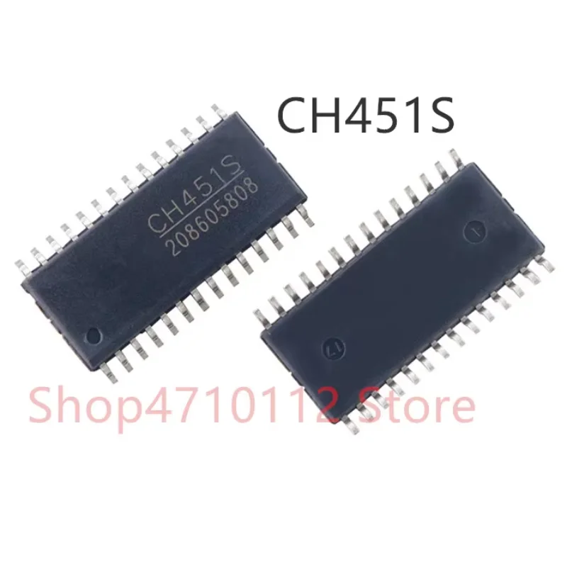 Free Shipping  10PCS/LOT NEW CH376S CH376 CH451S CH451  SOP-28