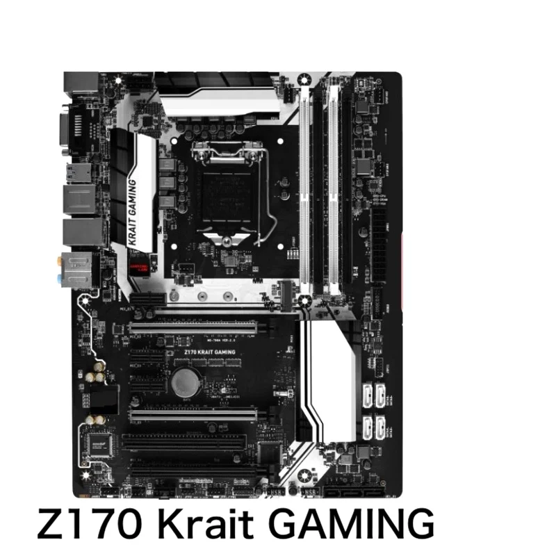 

For MSI Z170 Krait GAMING Motherboard Z170 KRAIT GAMING LGA 1151 DDR4 ATX Mainboard 100% Tested OK Fully Work Free Shipping