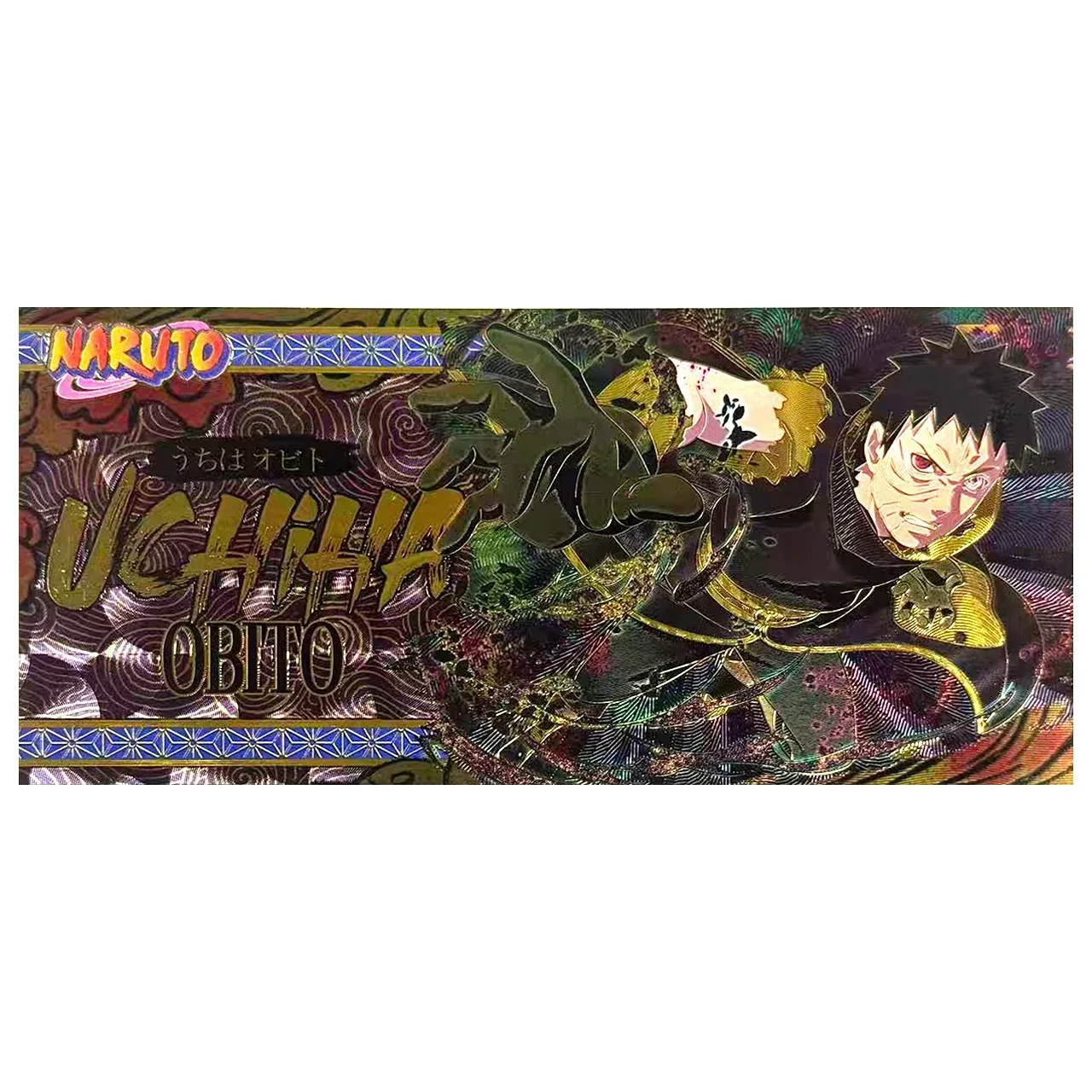 新しいナルトアニメコレクションカード金箔紙幣ミナトオビトイタチペインデイダラコレクタブルギフトファン友人子供向け