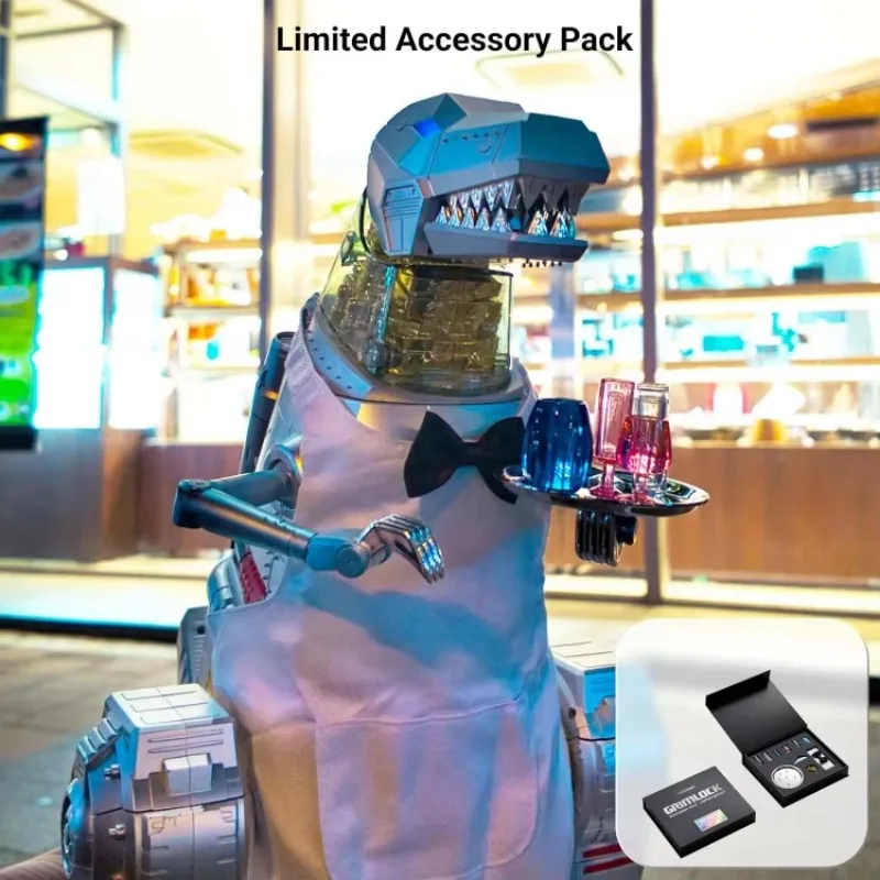 Robosen Grimlock G1 Smart Robot with 34 Intelligent Joints Remote App Control Voice Command Transforming Educational Kids Toys