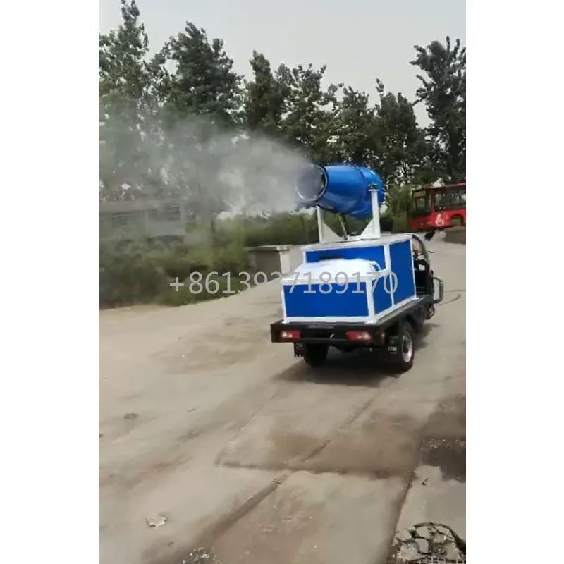 Greenhouse Cold Fog Cannon Humidity Control & Mist Dust Control Functions 30/40/50/60/70/80/100m Optional Range