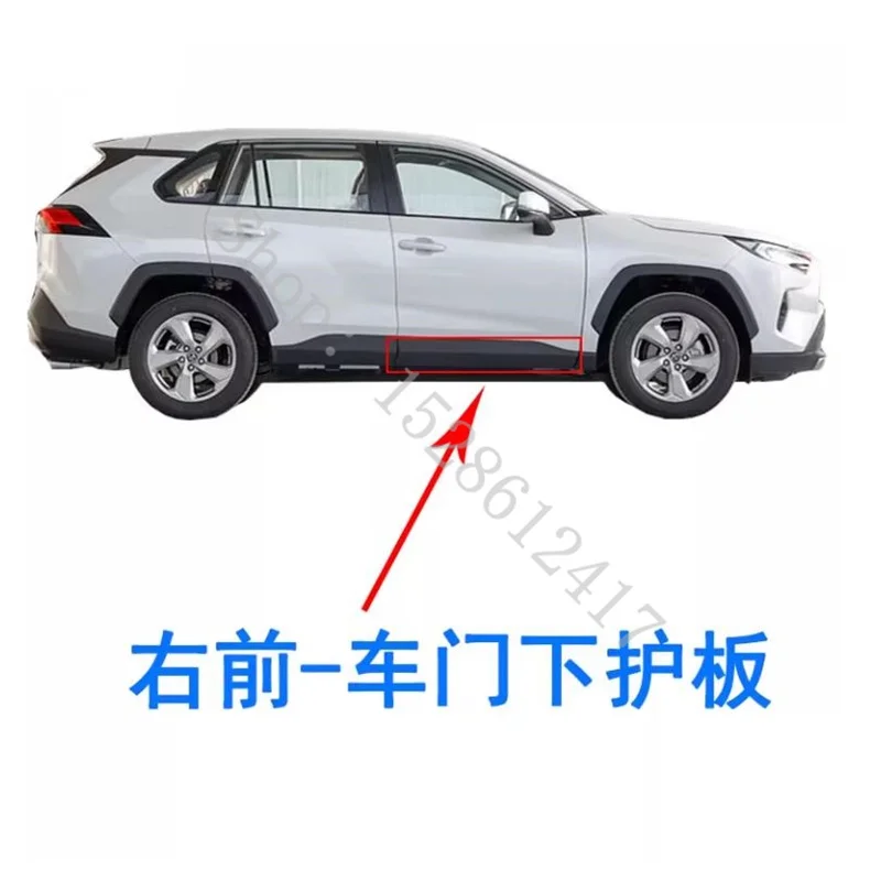 Originele fabrieks ABS carrosserie zijlijsten zijdeur decoratie bescherming voor Toyota Rav4 RAV 4 2020 2021~2024 auto-accessoires