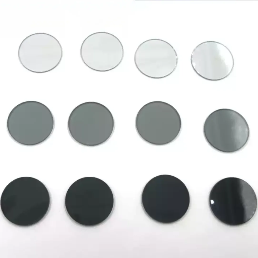 25.4mm Neutral Density ND Filter 0.01% - 94% Light Transmittance Grey Glass Lens for Camera Lab Laser DIY Optical Equipment