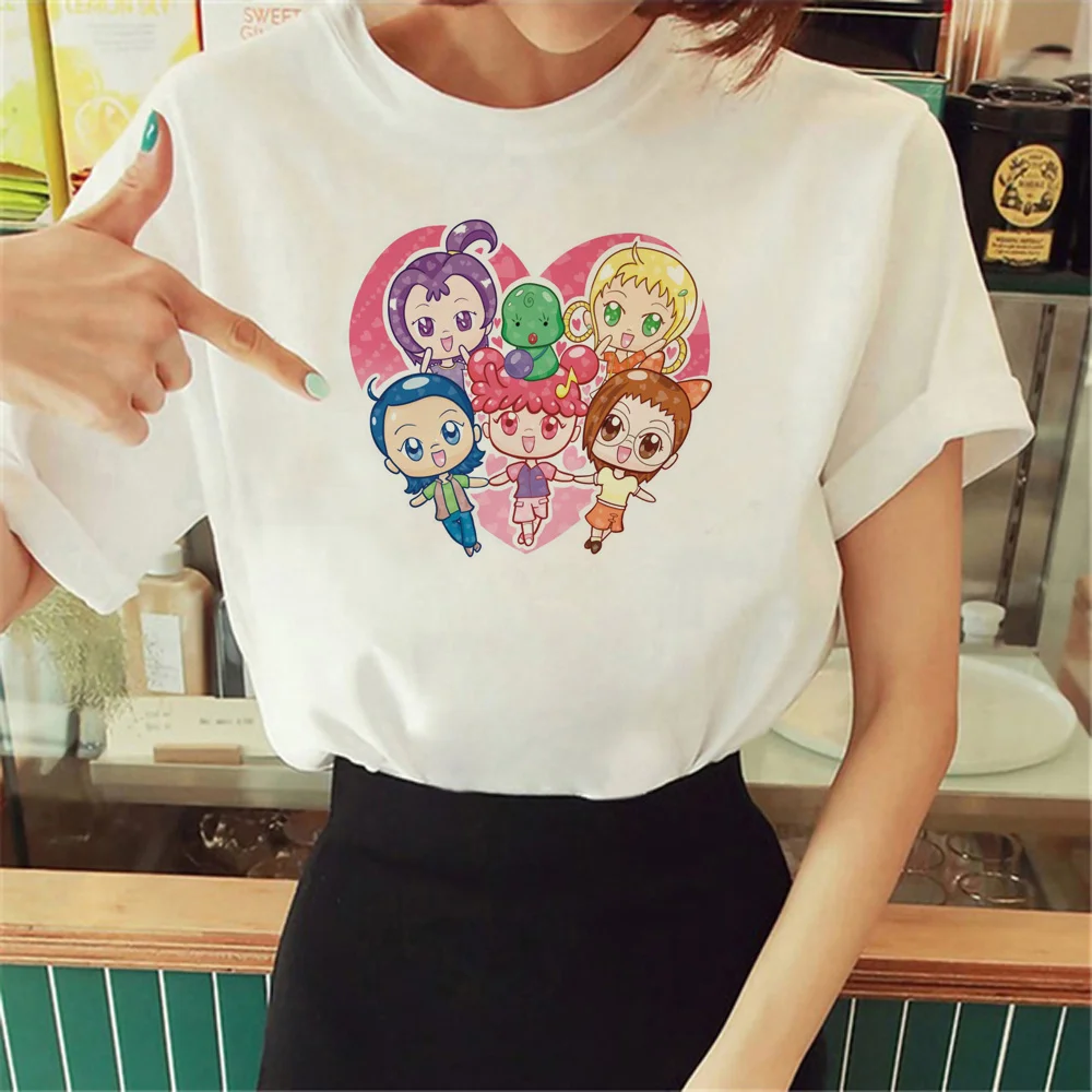 Ojamajo Doremi t shirt women anime Tee female anime clothing