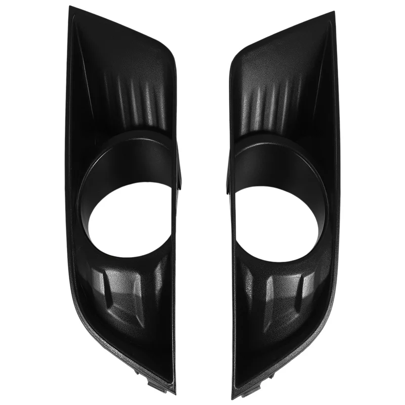 موثوقة-1 زوج المصد الأمامي الضباب ضوء الإطار تحول مصباح إشارة غطاء النهار تشغيل غطاء خفيف لفورد رينجر بيك اب 2015 #6