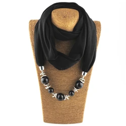 Women for Infinity Scarf Ethnic Vintage Jewelry Beaded Pendant Necklace Neckerch Drop Shipping