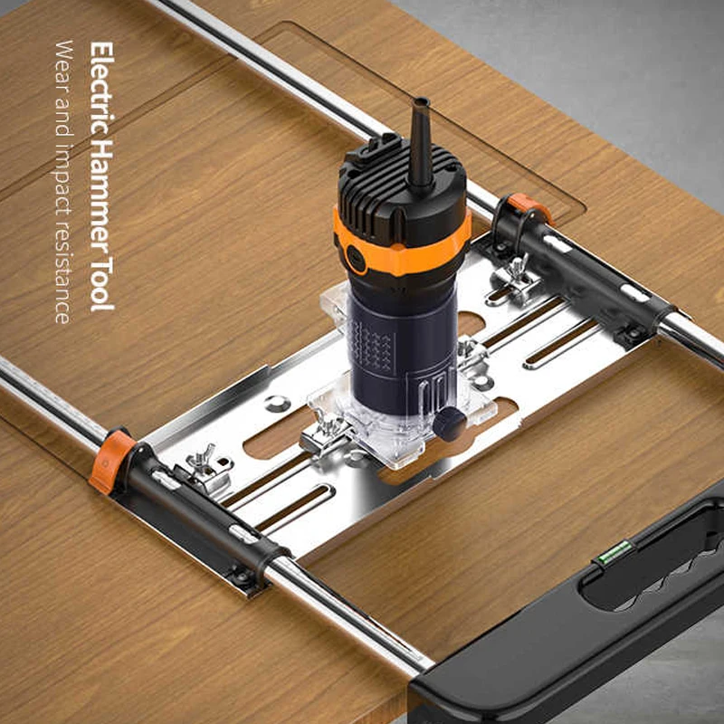 4/5/7 zoll Für Strom Kreissäge Trimmer Maschine Rand Guide Positionierung Schneiden bord werkzeug Router Kreis Fräsen Nut