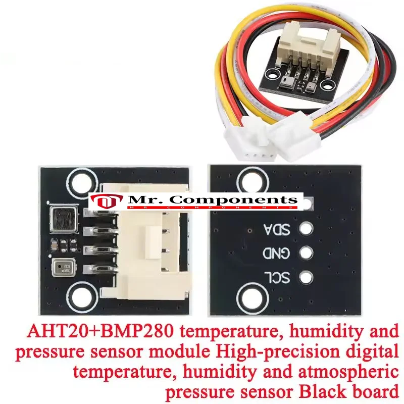 1 pièces MCU-3115 MPL3115A2 Module de capteur de pression de précision barométrique pression atmosphérique température d'altitude intelligente I2C