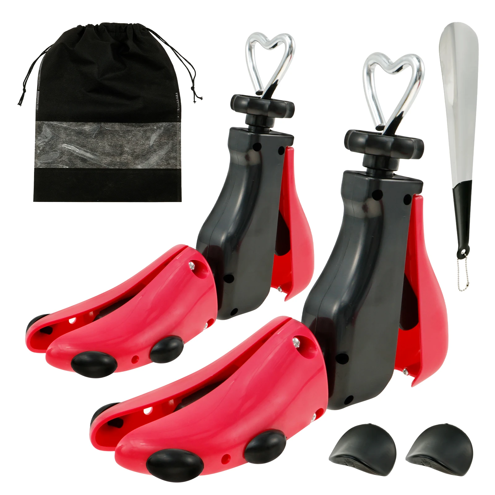 1/2Pcs Multifunctional Adjustable Shoe Stretcher Tree for Men Women – Universal Sneaker Boot Widener Expander Stretching Tool