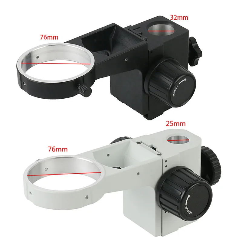 76mm Diameter Adjustable Zoom Stereo Microscopes Support Holder Focusing Bracket For Tinocular Microscope Binocular Microscope