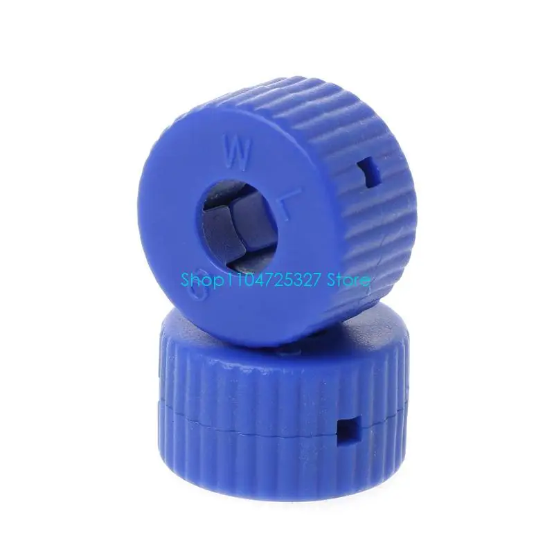 D8KF 5Pcs Mini Magetizer Ring Pick Up Tool For Screwdriver Bits 4/5/6mm New