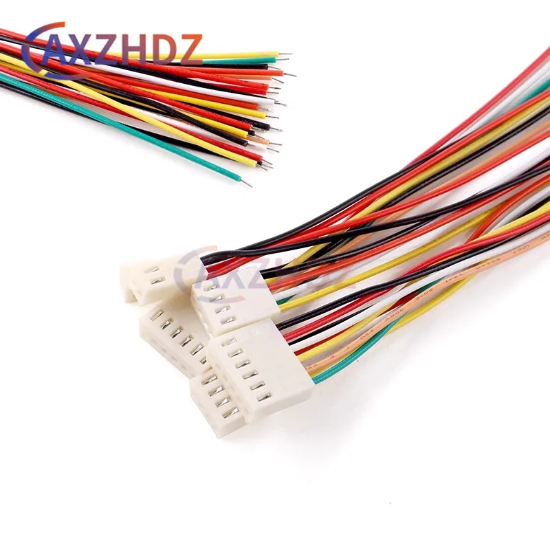 

10PCS KF2510 Terminal Wire 2.54mm Spacing 2/3/4/5/6/7/8/9/10P Single Head Electronic Cable 30cm 26AWG 2510 Connecting Wire