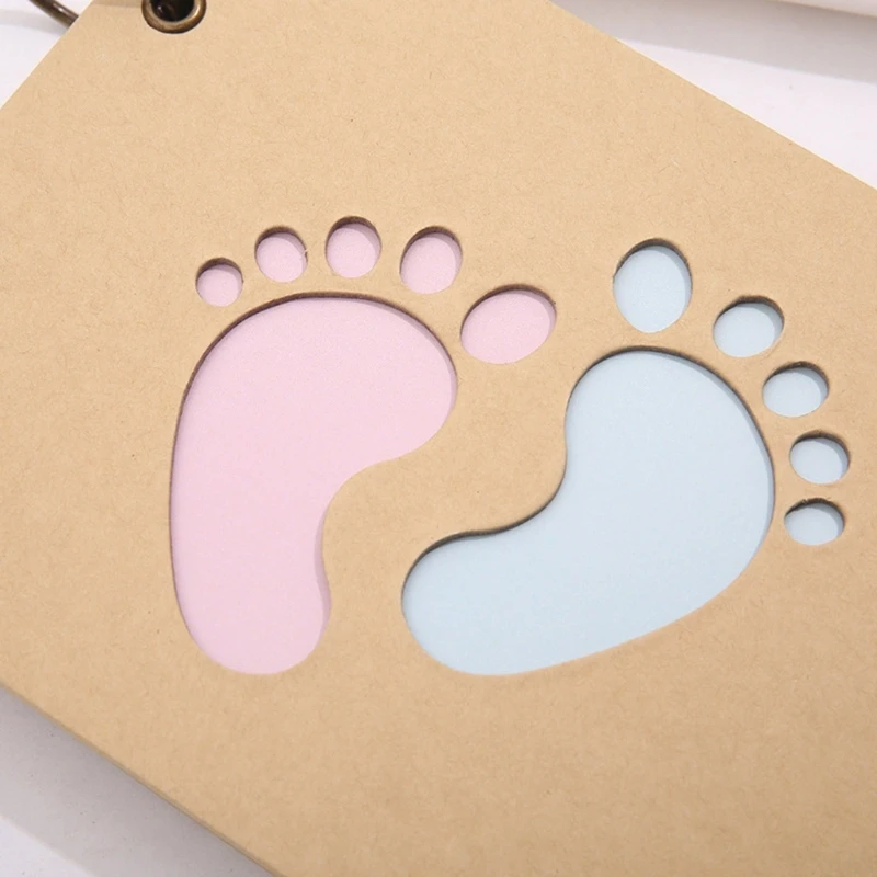 40 hojas tarjetas libro visitas para baby shower para predicciones y mensajes divertidos