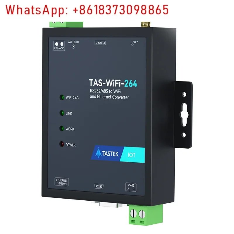 

Wireless serial port server rs485/232 to wifi ethernet port rj45 to serial port communication network communication module