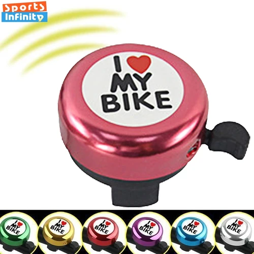 Imagen 1 del producto Timbre de bicicleta bonito para niños, alarma de sonido fuerte, bocina de bicicleta, Mini timbre de bicicleta, accesorios para bicicleta, 1 ud.