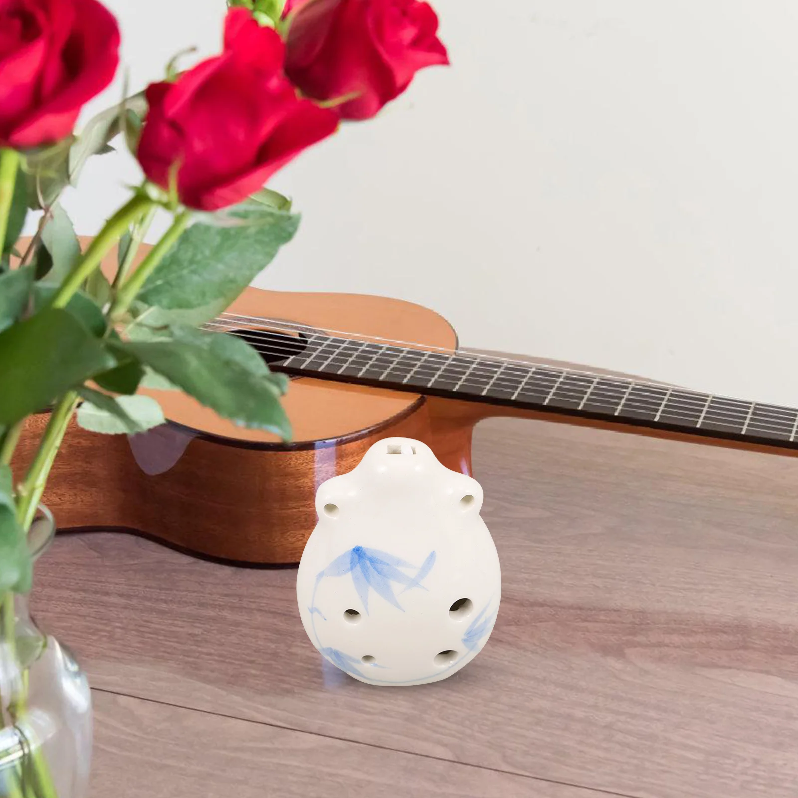 

Educational 6-Hole Ocarina 2.7x1.9x0.9 Ceramic for and Adults Beginner Friendly Comfortable Grip Versatile Use